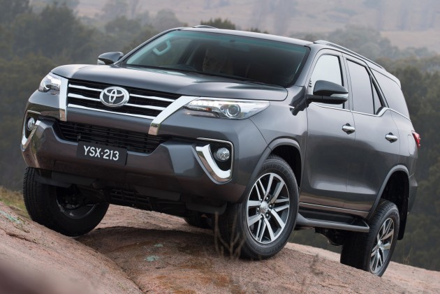 2015 Reveal of All New Toyota Fortuner. (Crusade pre-production model shown)