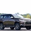 2016 Mitsubishi Pajero Sport – new Triton-based ladder frame SUV makes global debut in Thailand!