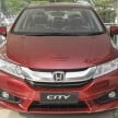 Honda City – pricing increased from January 1, 2016