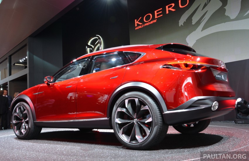 Mazda Koeru concept previews a sportier CX-5 SUV? 380222