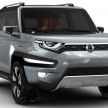 SsangYong XAVL concept SUV teased, Geneva debut