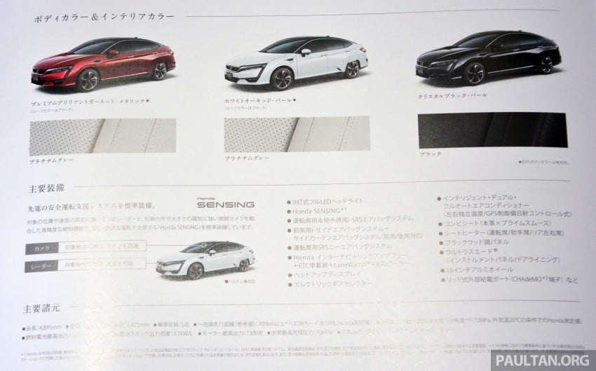 Tokyo 2015: Honda Clarity Fuel Cell makes its debut 398752
