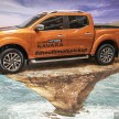 GALLERY: Nissan NP300 Navara displayed with 3D art