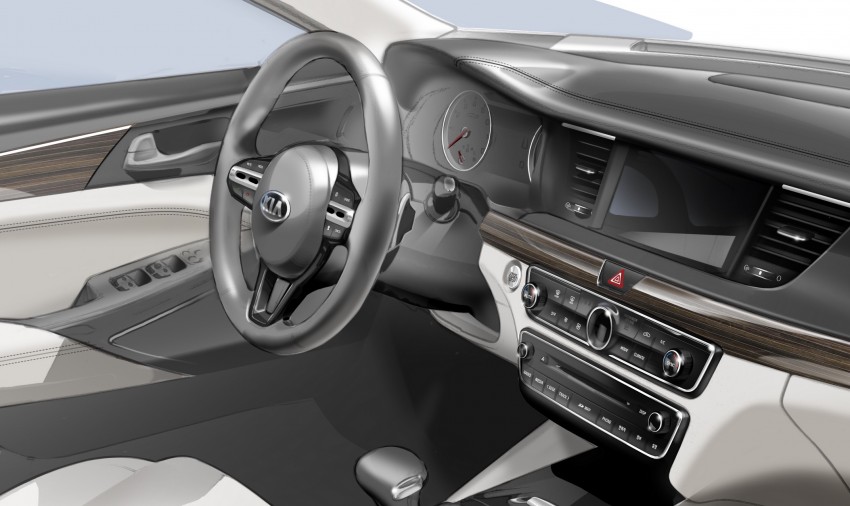 Next-gen Kia Cadenza previewed in design sketches 406460