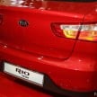 Kia Rio Sedan X now here: bodykit, 7″ screen, RM78k