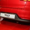Kia Rio Sedan X now here: bodykit, 7″ screen, RM78k