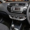 Kia Rio Sedan X now here: bodykit, 7″ screen, RM78k