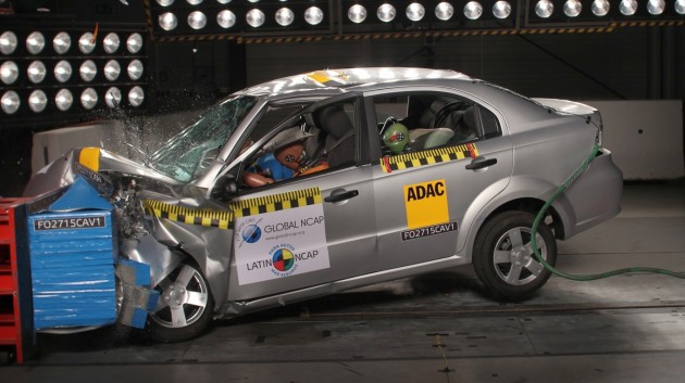 chverolet aveo latin ncap