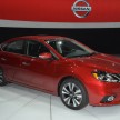 LA 2015: 2016 Nissan Sentra – Sylphy V-motion facelift