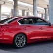 2016 Infiniti Q50 – Red Sport model with 400 hp VR V6