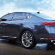 2017 Kia Cadenza seen again in new outdoor photos