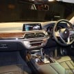 New G11 BMW 7 Series launched in Malaysia – 2.0 turbo 4cyl 730Li and 740Li, from RM599k