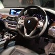 New G11 BMW 7 Series launched in Malaysia – 2.0 turbo 4cyl 730Li and 740Li, from RM599k