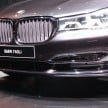 New G11 BMW 7 Series launched in Malaysia – 2.0 turbo 4cyl 730Li and 740Li, from RM599k