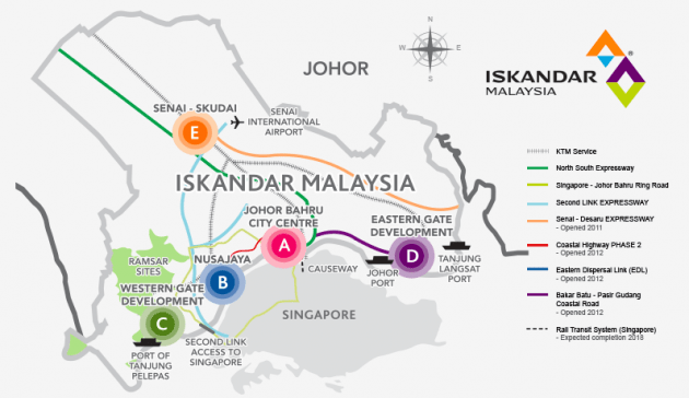 Iskandar Malaysia development projects snapshot-01