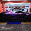 LaFerrari warna ungu milik TMJ sungguh menawan