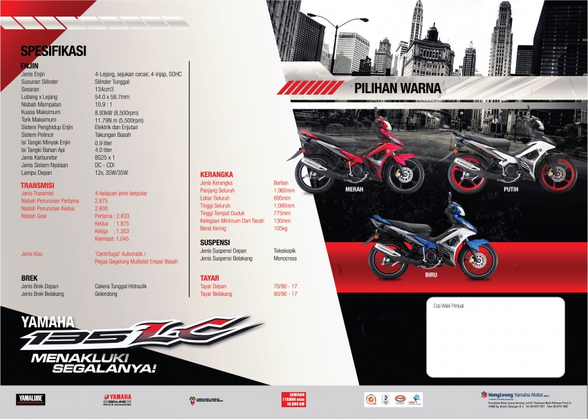 2016 Yamaha 135LC – facelifted and with new colours 431749