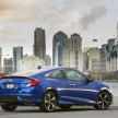 Honda Civic Coupe 2016  pasaran Amerika Syarikat – maklumat terperinci dan lebih gambar didedahkan