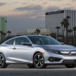 Honda Civic Coupe 2016  pasaran Amerika Syarikat – maklumat terperinci dan lebih gambar didedahkan