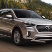 2017 Hyundai Sante Fe and Sante Fe Sport for the US