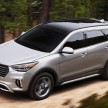2017 Hyundai Sante Fe and Sante Fe Sport for the US
