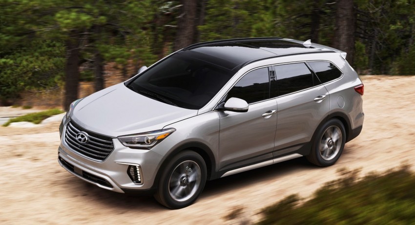 2017 Hyundai Sante Fe and Sante Fe Sport for the US 440278