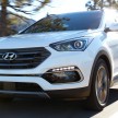 2017 Hyundai Sante Fe and Sante Fe Sport for the US