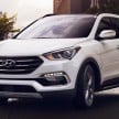 2017 Hyundai Sante Fe and Sante Fe Sport for the US