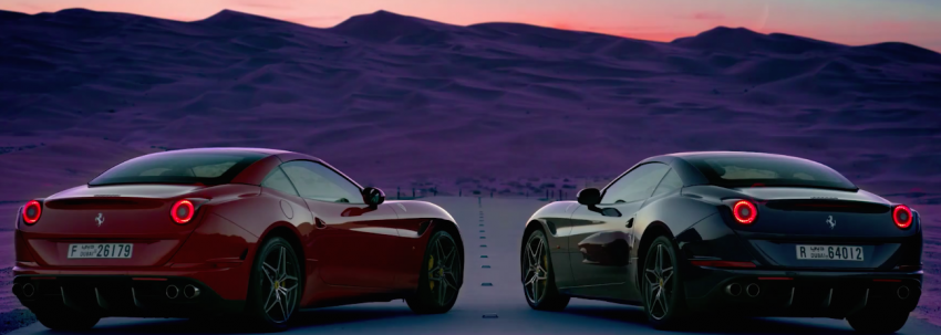 Ferrari California T heads out into the Arabian desert 436693