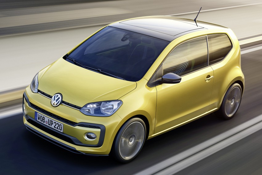 Volkswagen up! facelift unveiled with new 1.0 TSI mill 445967