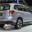 2016 Subaru Forester facelift makes regional debut at Bangkok Motor Show – three variants for Malaysia