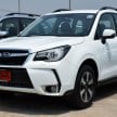 2016 Subaru Forester facelift makes regional debut at Bangkok Motor Show – three variants for Malaysia