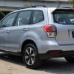2016 Subaru Forester facelift makes regional debut at Bangkok Motor Show – three variants for Malaysia