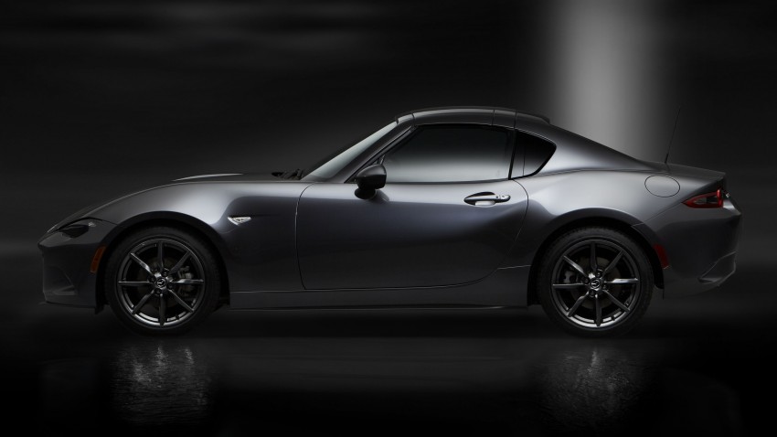 Mazda MX-5 RF revealed for NY – targa-roof fastback 464800