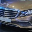 W213 Mercedes E-Class makes ASEAN debut at BKK show – E220d Exclusive, AMG Dynamic for Thailand