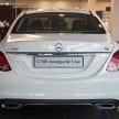 GALLERY: W205 Mercedes-Benz C180 Avantgarde and C300 AMG Line in Malaysian showroom, from RM229k