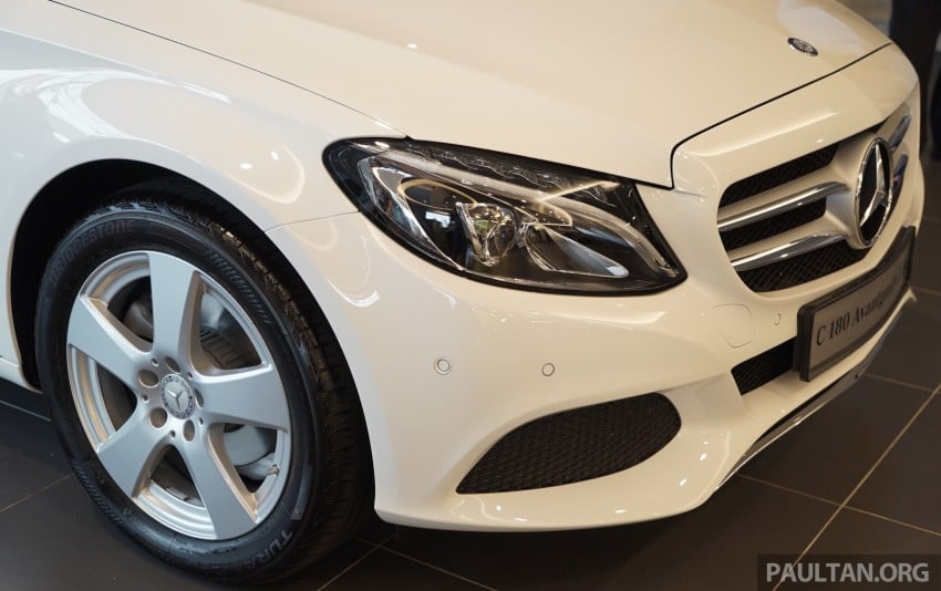 GALLERY: W205 Mercedes-Benz C180 Avantgarde and C300 AMG Line in Malaysian showroom, from RM229k 460793