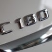 GALLERY: W205 Mercedes-Benz C180 Avantgarde and C300 AMG Line in Malaysian showroom, from RM229k