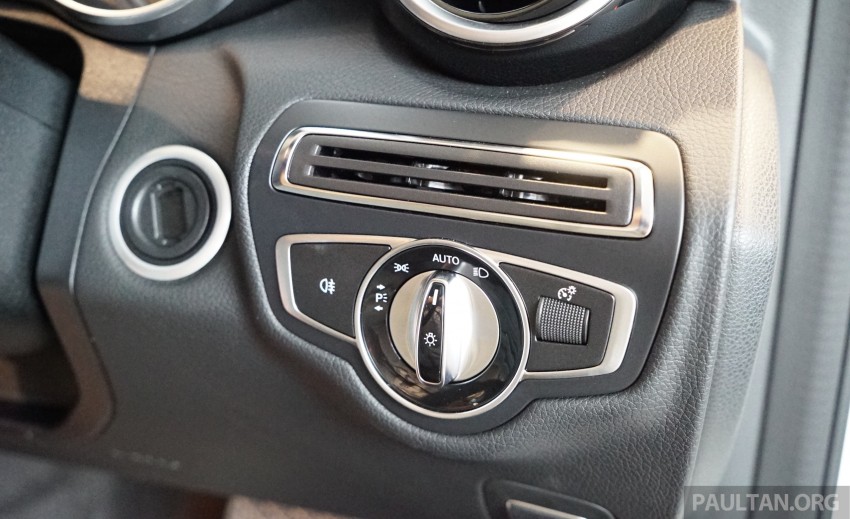 GALLERY: W205 Mercedes-Benz C180 Avantgarde and C300 AMG Line in Malaysian showroom, from RM229k 460805