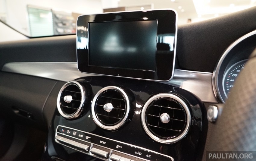 GALLERY: W205 Mercedes-Benz C180 Avantgarde and C300 AMG Line in Malaysian showroom, from RM229k 460815
