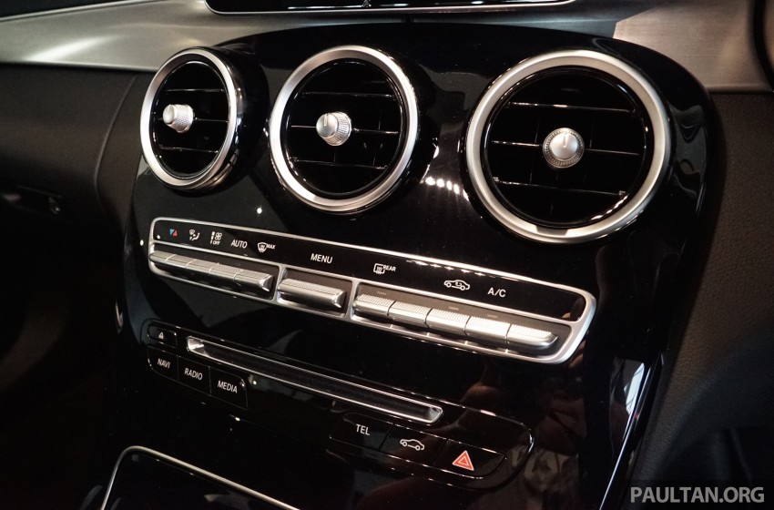 GALLERY: W205 Mercedes-Benz C180 Avantgarde and C300 AMG Line in Malaysian showroom, from RM229k 460816