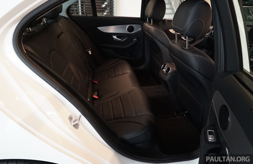 GALLERY: W205 Mercedes-Benz C180 Avantgarde and C300 AMG Line in Malaysian showroom, from RM229k 460822