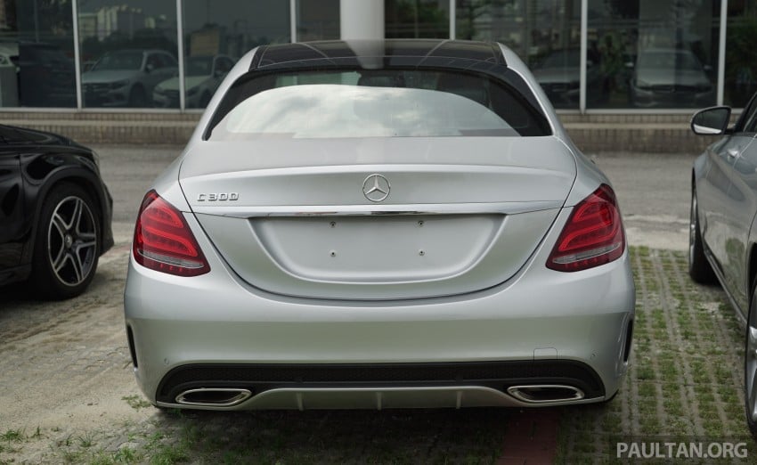 GALLERY: W205 Mercedes-Benz C180 Avantgarde and C300 AMG Line in Malaysian showroom, from RM229k 460830