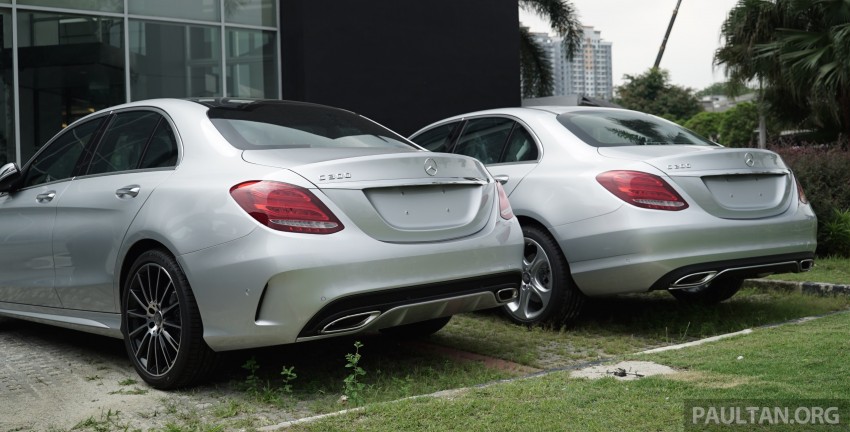 GALLERY: W205 Mercedes-Benz C180 Avantgarde and C300 AMG Line in Malaysian showroom, from RM229k 460834