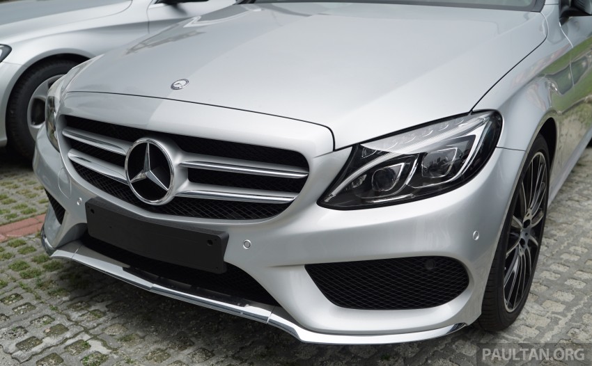 GALLERY: W205 Mercedes-Benz C180 Avantgarde and C300 AMG Line in Malaysian showroom, from RM229k 460835