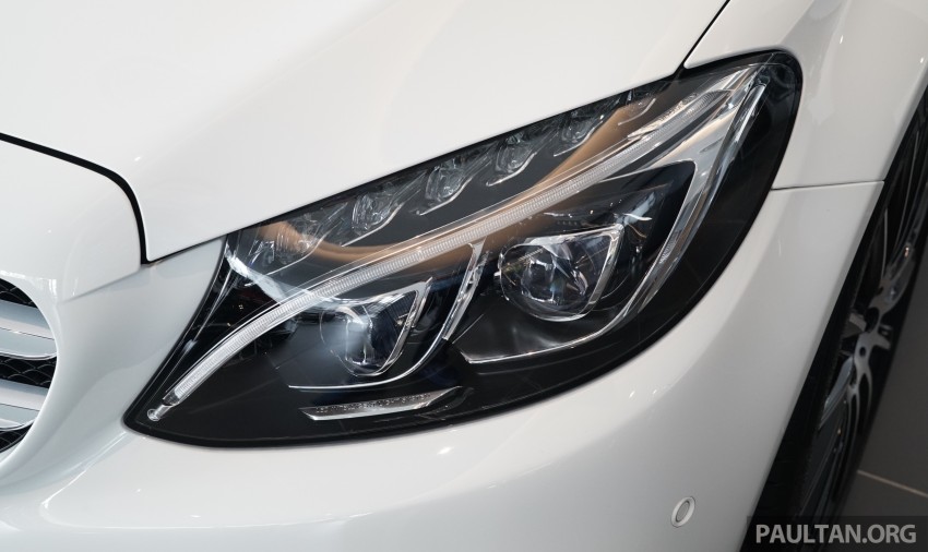 GALLERY: W205 Mercedes-Benz C180 Avantgarde and C300 AMG Line in Malaysian showroom, from RM229k 462988