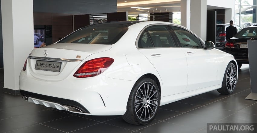 GALLERY: W205 Mercedes-Benz C180 Avantgarde and C300 AMG Line in Malaysian showroom, from RM229k 462996