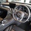 GALLERY: W205 Mercedes-Benz C180 Avantgarde and C300 AMG Line in Malaysian showroom, from RM229k