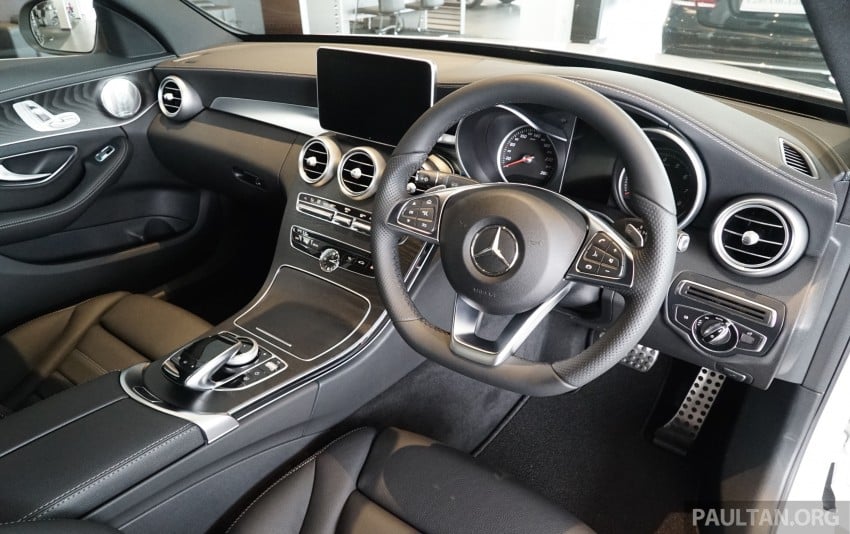 GALLERY: W205 Mercedes-Benz C180 Avantgarde and C300 AMG Line in Malaysian showroom, from RM229k 462998