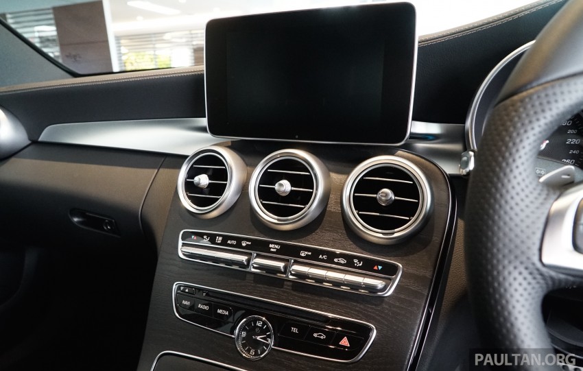 GALLERY: W205 Mercedes-Benz C180 Avantgarde and C300 AMG Line in Malaysian showroom, from RM229k 462999